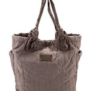 Marc by Marc Jacobs 
Stylish Taupe Quilted Tote Bag
